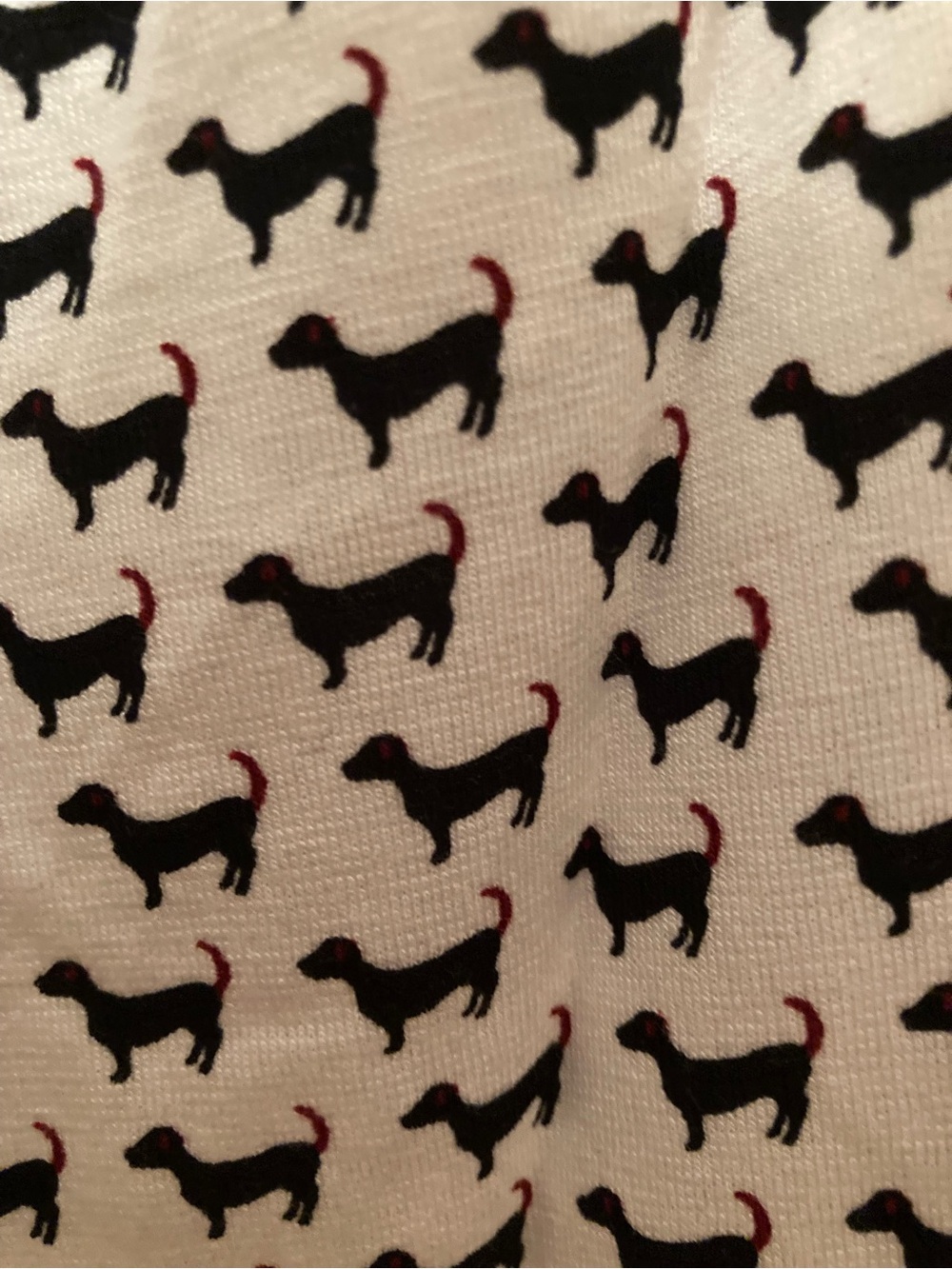 Dog print dress, M, nwt